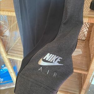 Nike Air Black Gray Logo Pencil Skirt, Casual, Jersey Knit, size Medium M